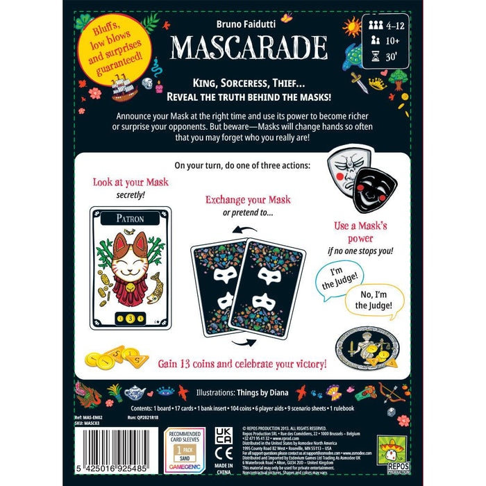 Mascarade 2nd Edition - Boardlandia