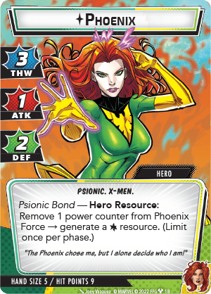 Marvel Champions LCG - Phoenix Hero Pack - Boardlandia