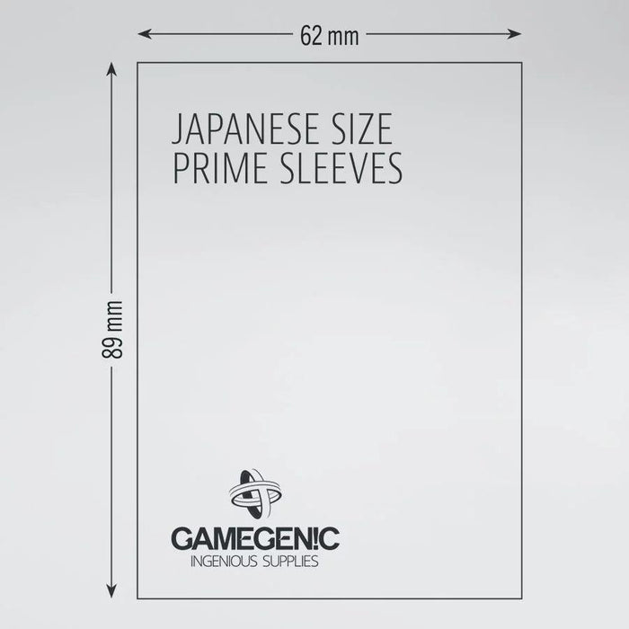 PRIME Japanese Sized Sleeves Red - Boardlandia