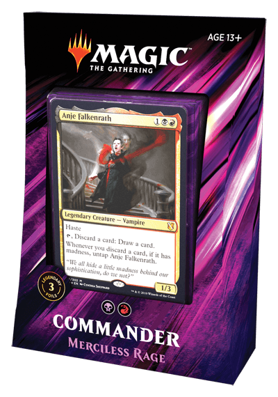 Magic the Gathering - Commander 2019 - Merciless Rage - Boardlandia