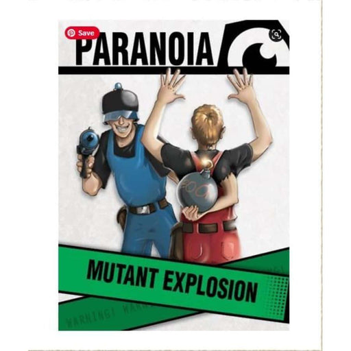 Paranoia RPG -  Mutant Explosion - Boardlandia