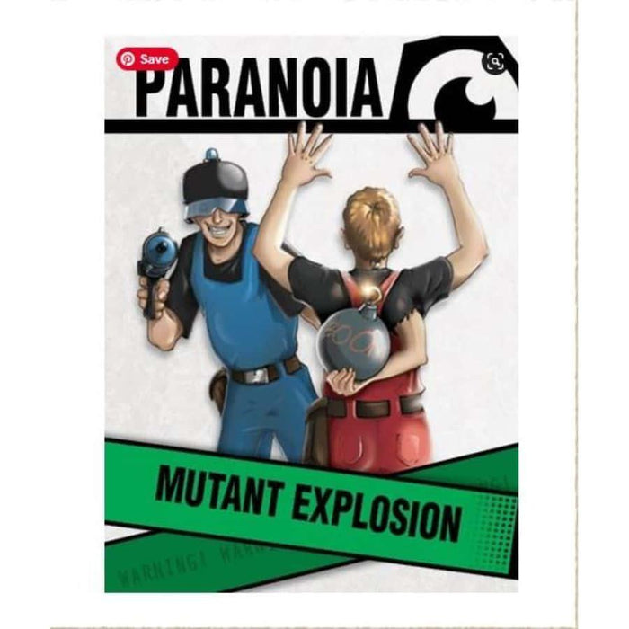 Paranoia RPG -  Mutant Explosion - Boardlandia