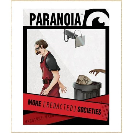 Paranoia RPG -  More Redacted Societies - Boardlandia