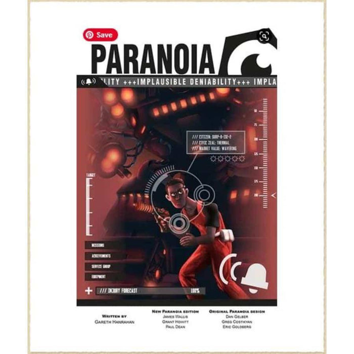 Paranoia RPG - Implausible Deniability - Boardlandia