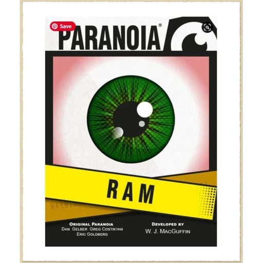 Paranoia RPG - Ram Deck - Boardlandia