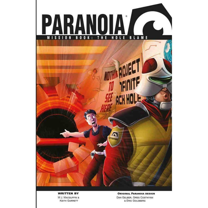 Paranoia RPG - Mission Book - The Hole Blame - Boardlandia