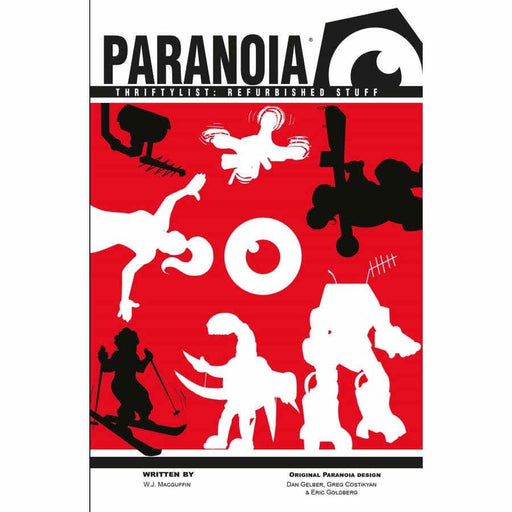 Paranoia RPG - Thriftylist - Refurbished Stuff - Boardlandia