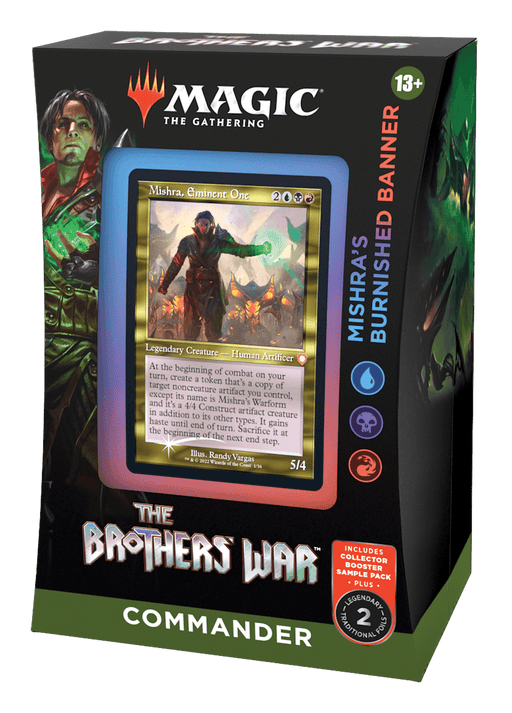 Magic the Gathering - The Brothers' War - Mishra's Burnished Banner Commander Deck - Boardlandia