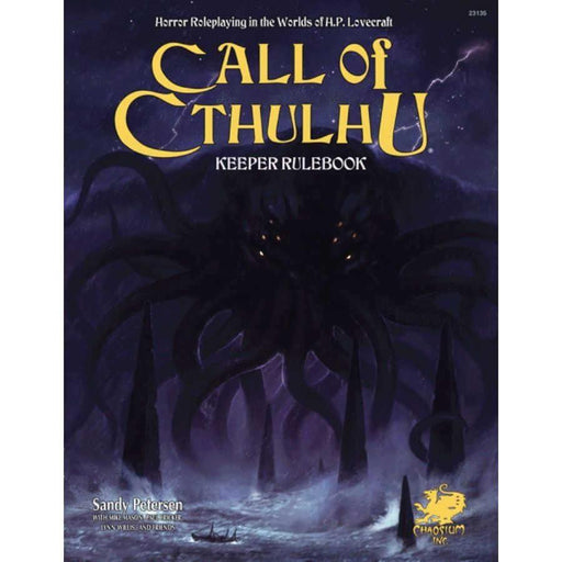 Call of Cthulhu 7th Edition - Keeper Rulebook - Hardcover - Boardlandia