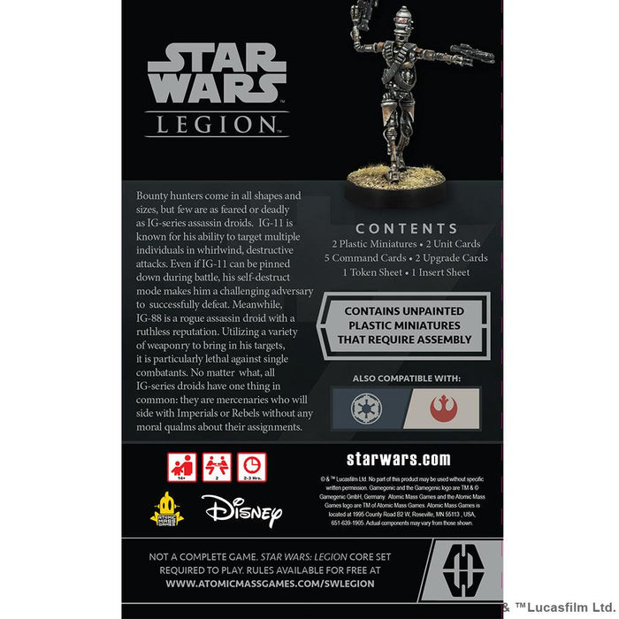 Star Wars - Legion - IG-Series Assassin Droids - Boardlandia