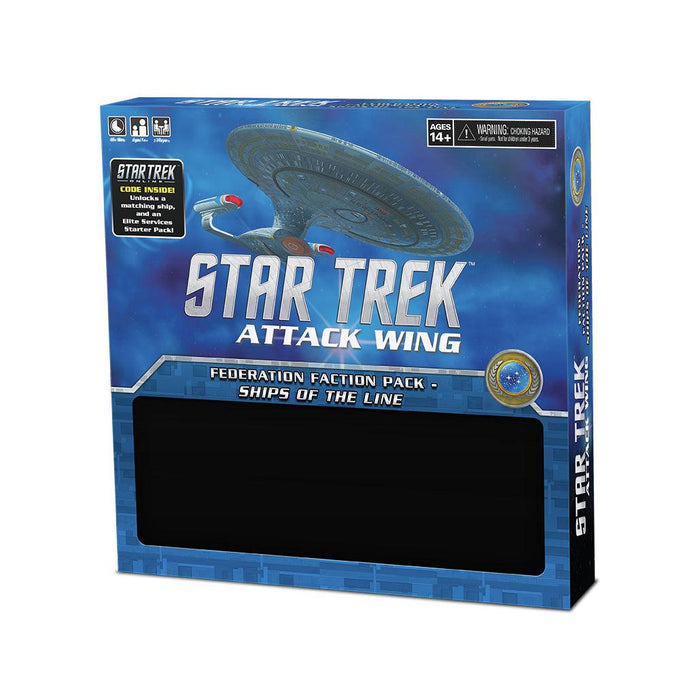 Star Trek - Attack Wing - Federation Faction Pack - Ships of the Line - Boardlandia