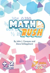 Math Rush: 3 - Fractions & Decimals - (Pre-Order) - Boardlandia