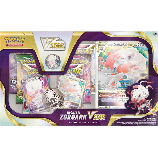 Pokémon TCG - Hisuian Zoroark VSTAR Premium Collection - Boardlandia