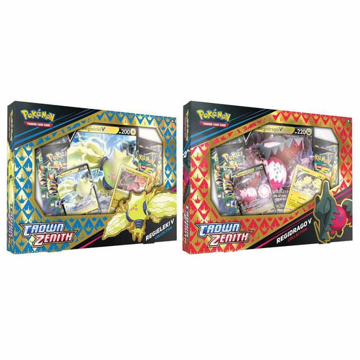 Pokemon TCG - Crown Zenith - Regieleki V Collection Box - Boardlandia