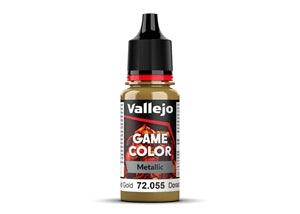 Vallejo Game Color Metallic - Polished Gold - Boardlandia