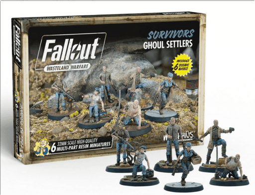 Fallout: Wasteland Warfare - Survivors Ghoul Settlers (The Slog) - (Pre-Order) - Boardlandia