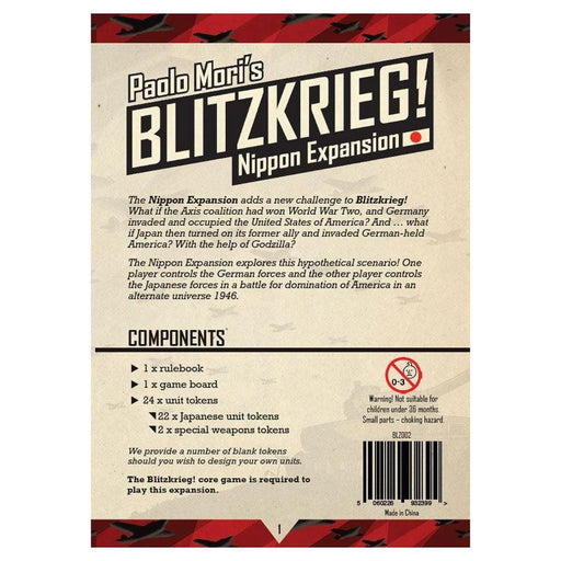 Blitzkrieg!: Nippon Expansion - Boardlandia