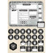 Dungeons & Dragons Token Set: Rogue (Player Board and 22 Tokens) - Boardlandia