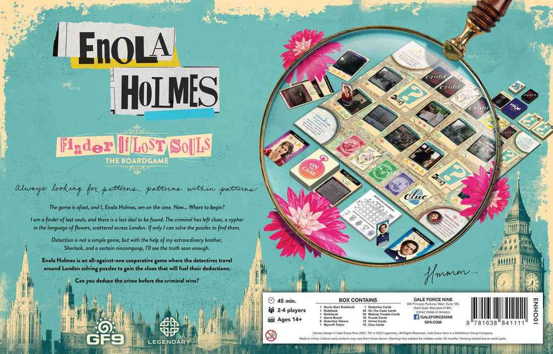 Enola Holmes: Finder of Lost Souls - Boardlandia