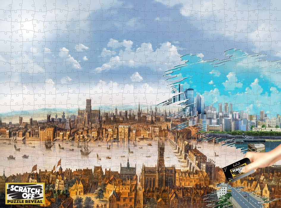 Scratch OFF - History Puzzle - London - Boardlandia