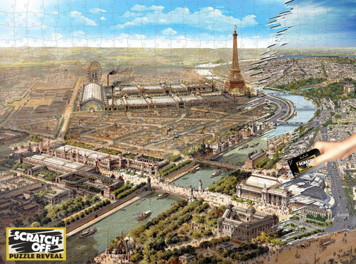 Scratch OFF - History Puzzle - Paris - Boardlandia