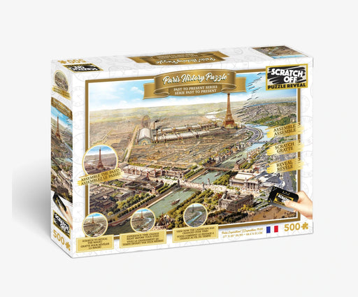 Scratch OFF - History Puzzle - Paris - Boardlandia