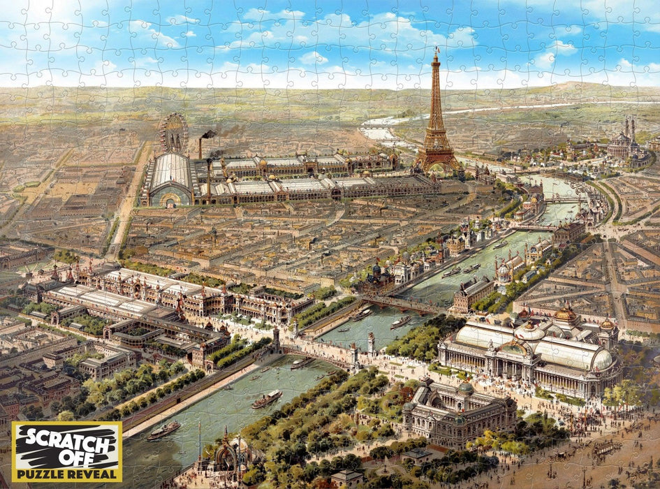 Scratch OFF - History Puzzle - Paris - Boardlandia