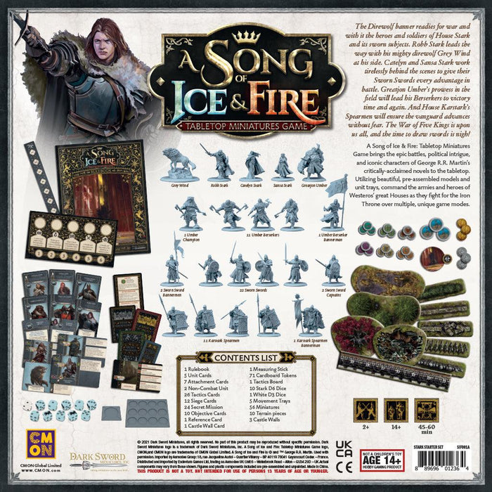A Song of Ice & Fire - Stark Starter Set - Boardlandia