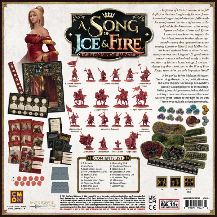 A Song of Ice & Fire - Lannister Starter Set - Boardlandia