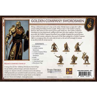 A Song of Ice & Fire: Golden Company Swordsmen - Boardlandia