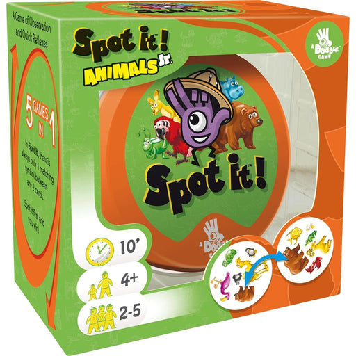 Spot It Jr. Animals (Box) - Boardlandia