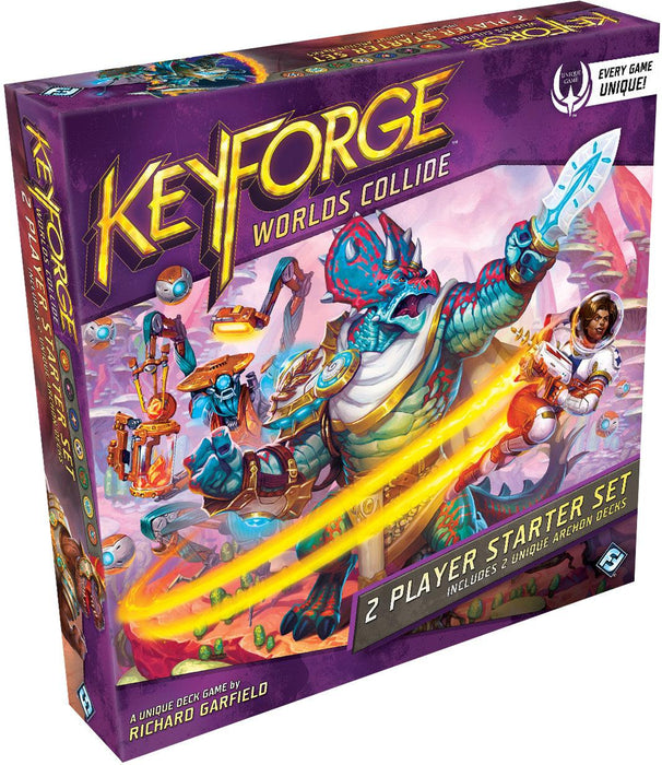 KeyForge: Worlds Collide Two-Player Starter Set - Boardlandia