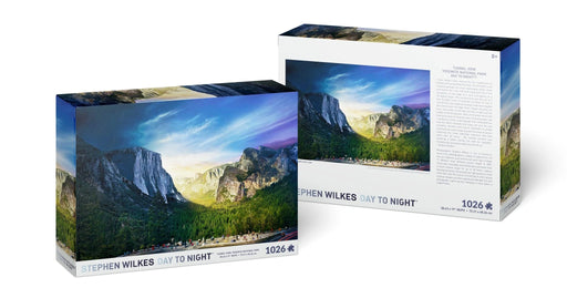 Stephen Wilkes Puzzle Tunnel View, Yosemite National Park, Day to Night - Boardlandia