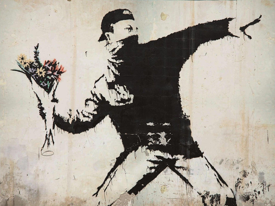 Urban Art Graffiti - Flower Thrower - Boardlandia