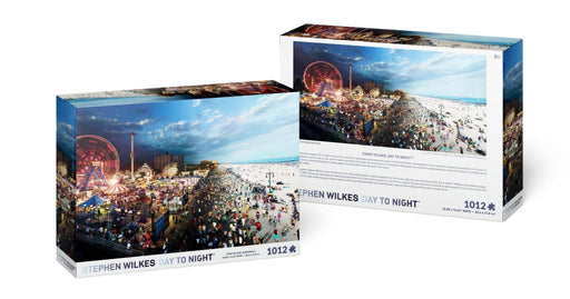 Stephen Wilkes Puzzle Coney Island, Day to Night - Boardlandia