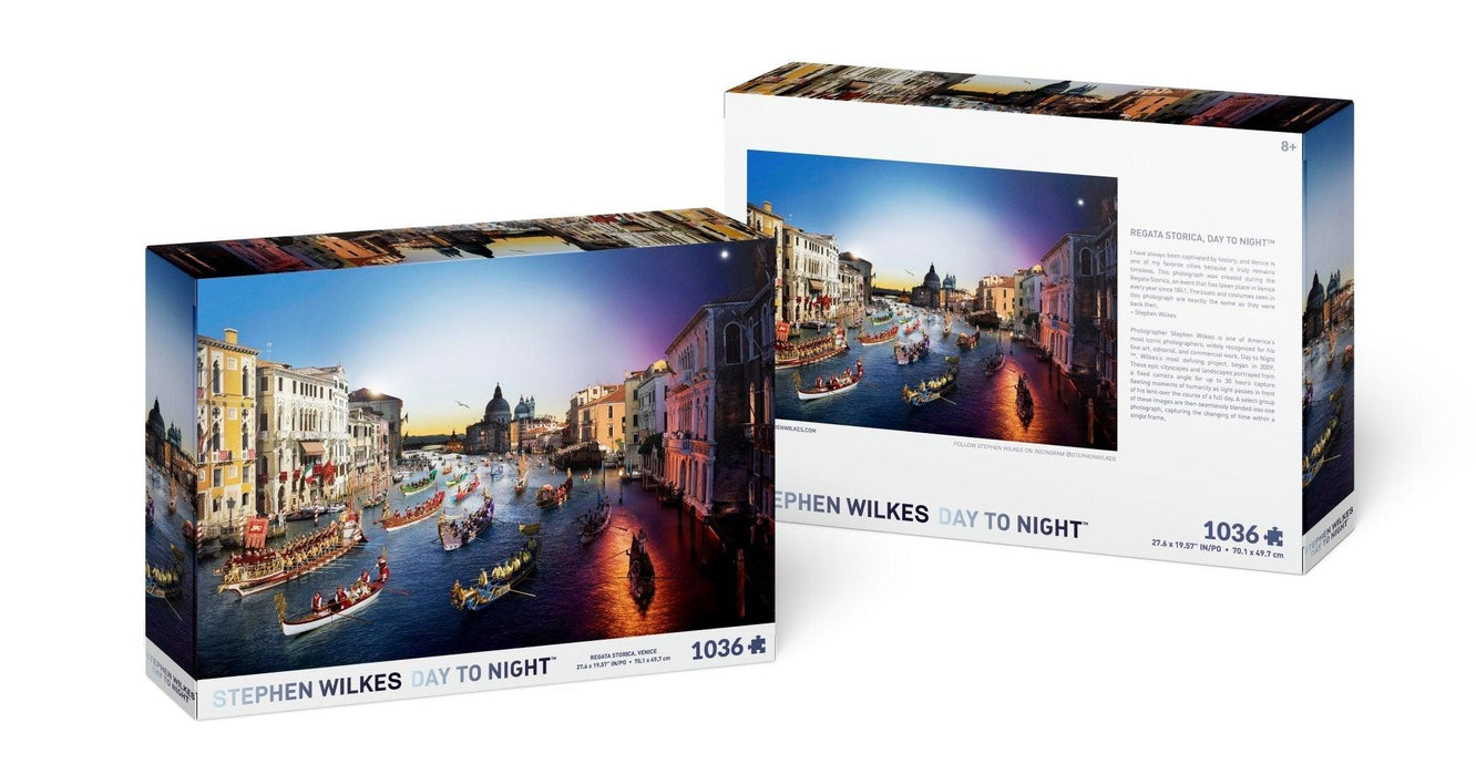 Stephen Wilkes Puzzle Regata Storica, Venice, Day to Night - Boardlandia