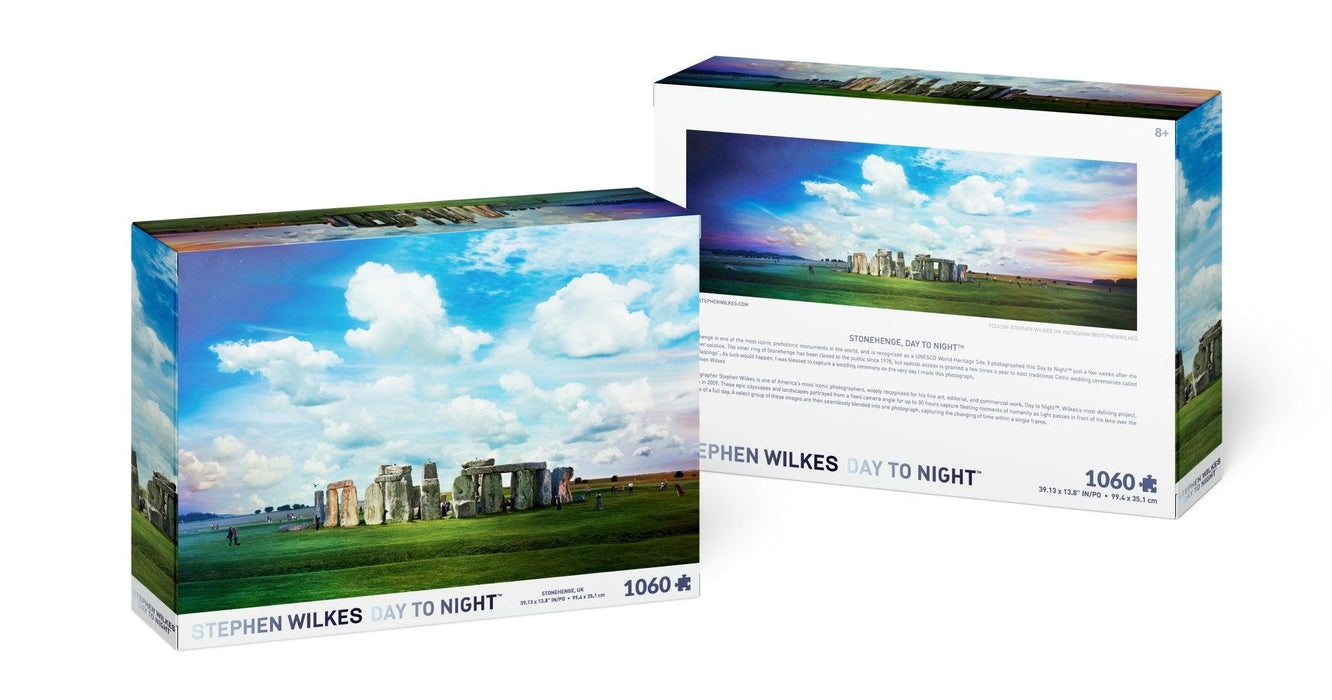 Stephen Wilkes Puzzle Stonehenge, U.K. Day to Night - Boardlandia