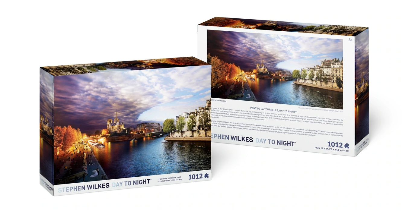 Stephen Wilkes Puzzle Pont de la Tournelle, Paris, Day to Night - Boardlandia