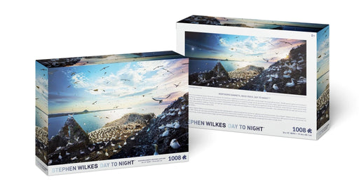 Stephen Wilkes Puzzle Bass Rock, Scotland, Day to Night - Boardlandia