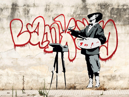 Urban Art Graffiti - Banksy Graffiti Painter/ Velasquez - Boardlandia