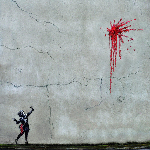 Urban Art Graffiti - Banksy Valentine’s Day - Boardlandia