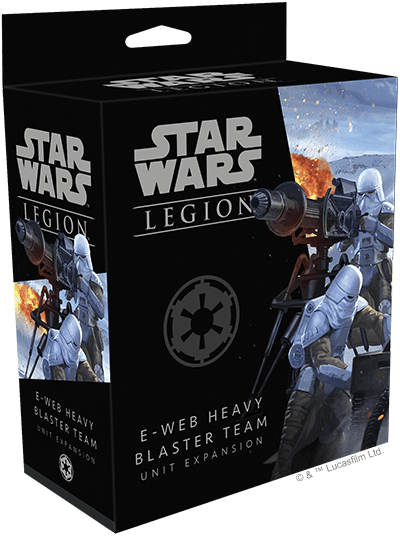 Star Wars - Legion - E-Web Heavy Blaster Team Unit Expansion - Boardlandia