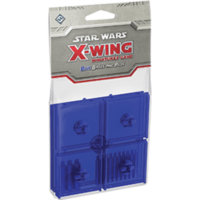 Star Wars: X-Wing - Blue Bases and Pegs - Boardlandia