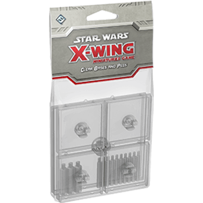 Star Wars: X-Wing - Clear Bases and Pegs - Boardlandia