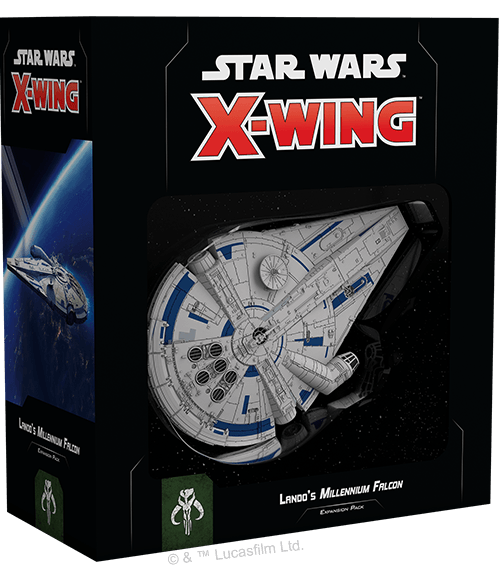 Star Wars X-Wing: 2nd Edition - Lando's Millenium Falcon Expansion Pack - Boardlandia