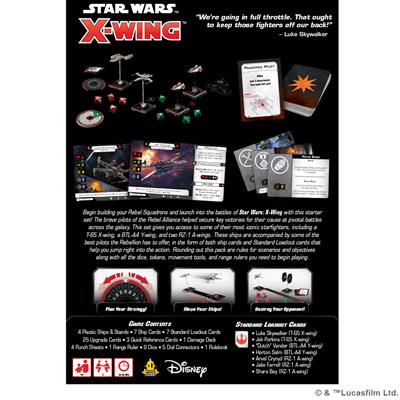 Star Wars X-Wing 2nd Edition - Rebel Alliance Squadron Starter Pack