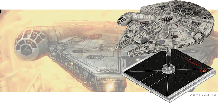 Star Wars X-Wing: 2nd Edition - Millennium Falcon Expansion Pack - Boardlandia