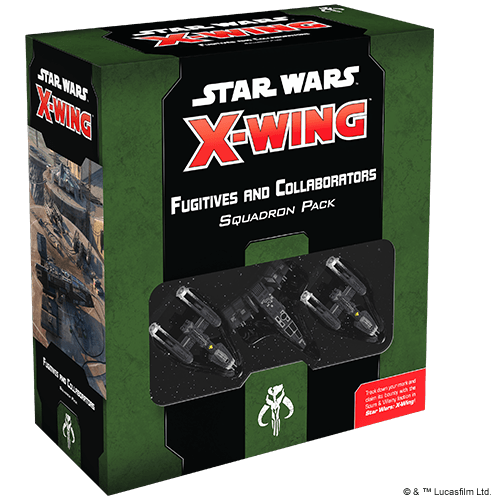 Star Wars X-Wing 2nd Edition - Fugitives and Collaborators Squadron Pack - Boardlandia