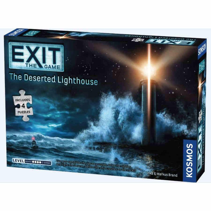 Exit The Game - The Deserted Lighthouse (With Puzzle) - Boardlandia