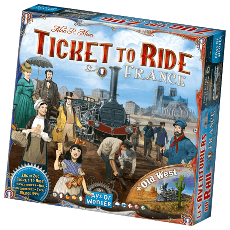 Ticket To Ride: Map Collection V6 - France and Old West - Boardlandia